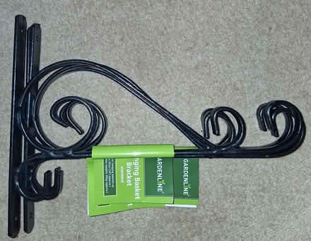 Photo of free Hanging basket brackets (Bradlaugh Fields NN3) #1