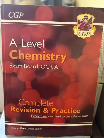 Photo of free A level Chemistry revision book (Gillingham ME7) #1