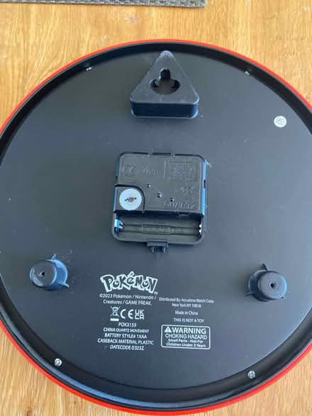 Photo of free Pokémon wall clock (Ha2) #2