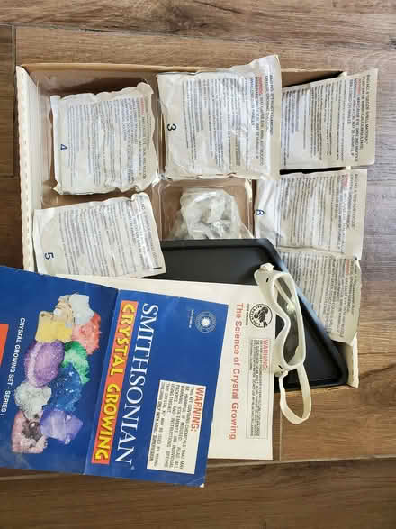 Photo of free Crystal growing set, part used (Wallands Park BN7) #2