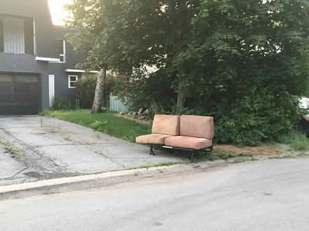 Photo of free seen curbside: free futon (westend (nepean/kanata)) #1