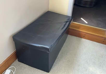 Photo of free Faux leather blanket box (Shocklach SY14) #1
