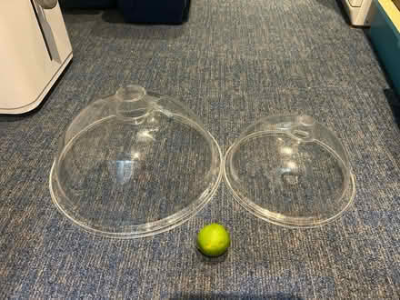 Photo of free Large and small plastic food covers (Christleton CH3) #1