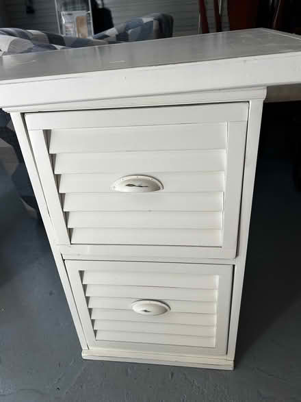 Photo of free 3-piece White Wood Desk (Cranbury area of Norwalk, CT) #1