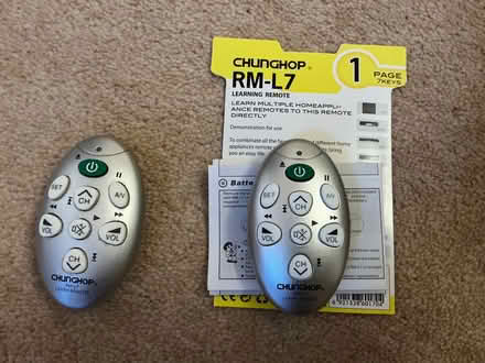 Photo of free Learning remote controls (Cromer NR27) #1
