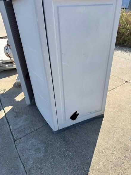 Photo of free 2 verticale outdoor storage sheds (Alameda, crown memorial beach) #1