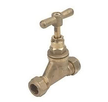 Photo of Handle for a 15mm brass valve/tap or whole valve (Woosehill RG41) #1