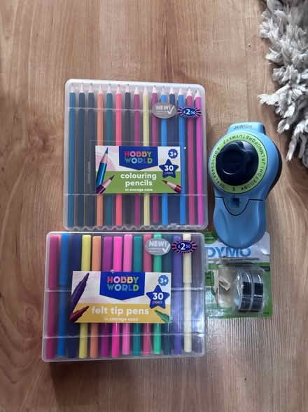 Photo of free pens, pencil, label maker (York) #1