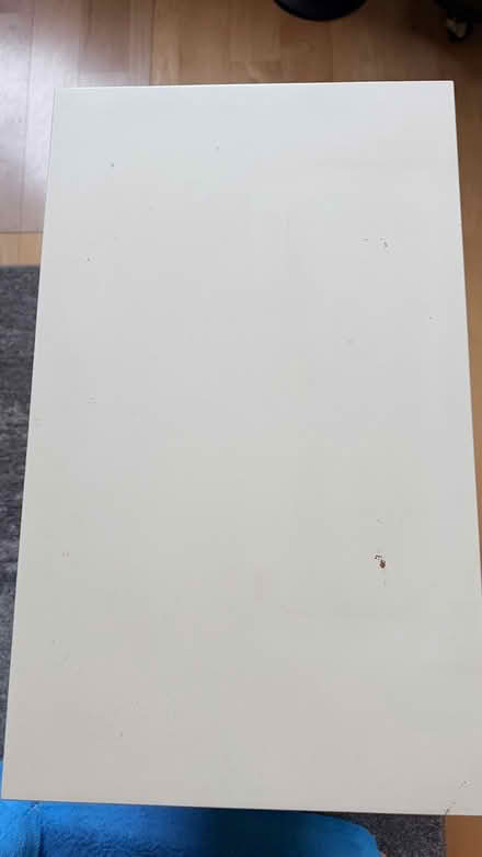 Photo of free White shelf / table (UES) #2