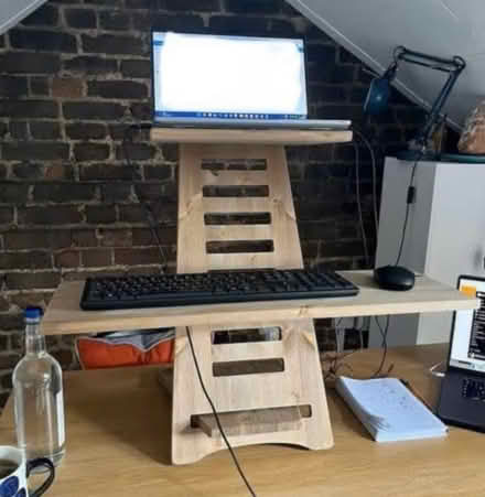 Photo of free Stand up desk (for table top) (N165SJ) #1