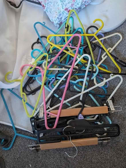 Photo of free Hangers - some small child, some trousers/skirt (Bowerham LA1) #1