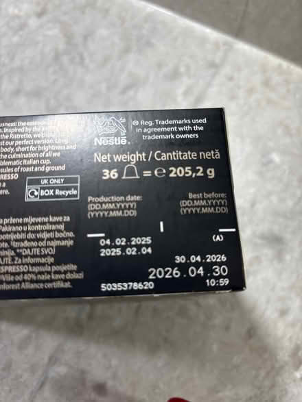 Photo of free nesspresso coffee capsules (Great Oakley CO12) #4