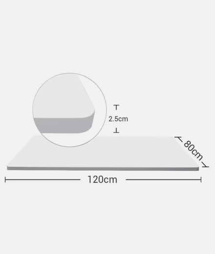 Photo of free White desk top (no legs included) (islington N1) #2