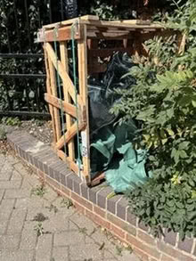 Photo of free 2 wooden crates + 1 pallett (ME139DN) #2