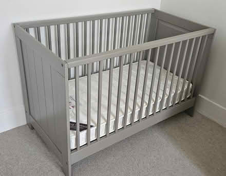 Photo of free Baby cot and as new matress (Petersham) #3