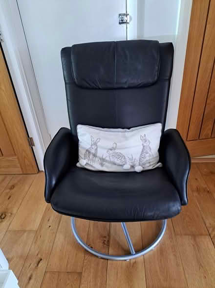 Photo of free Black ikea swivel/reclining chair (Coulsdon CR5) #1