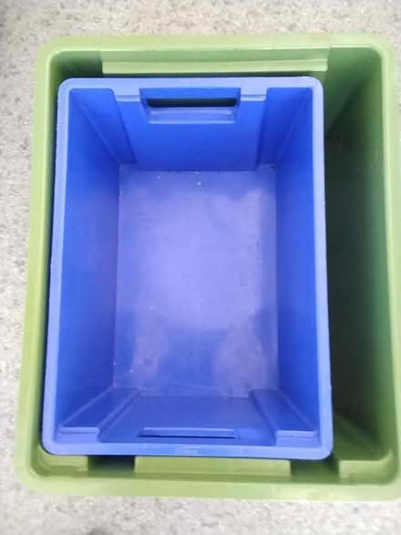 Photo of free Plastic storage boxes (Little Neston CH64) #2