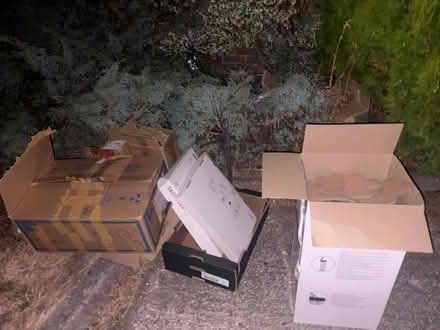 Photo of free Cardboard boxes (Sandford, Wareham, BH20 7) #1