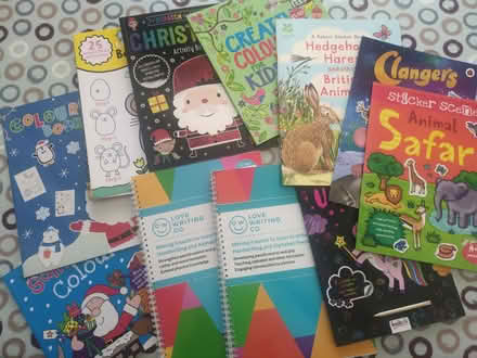 Photo of free Children's activity and sticker books (Holt Park LS16) #1
