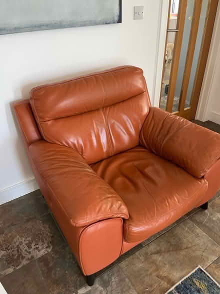 Photo of free Leather armchair (Westbrook/Margate CT9 5) #1