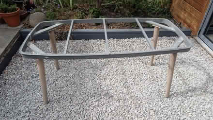 Photo of free Table frame & glass top (Kidlington OX5) #1