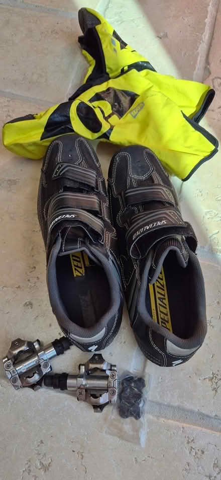 Photo of free Specialised MTB clip in shoes (Wrestlingworth) #1