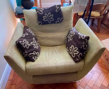 Photo of free Sofa and rocking/swivel chair (Willingdon BN20) #2