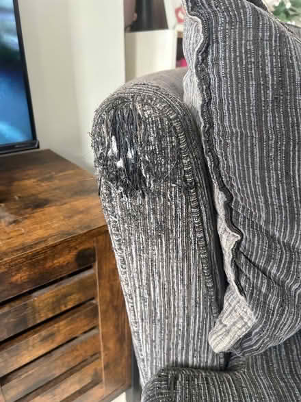 Photo of free Very Large Grey Swivel Chair (Coventry CV6) #2
