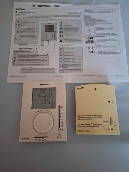 Photo of free Seimens Central Heating Thermostat (Corton) #1