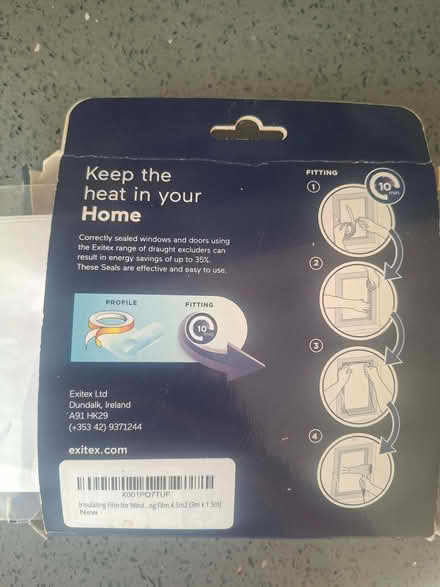 Photo of free Secondary glazing film (Weybridge KT13) #2