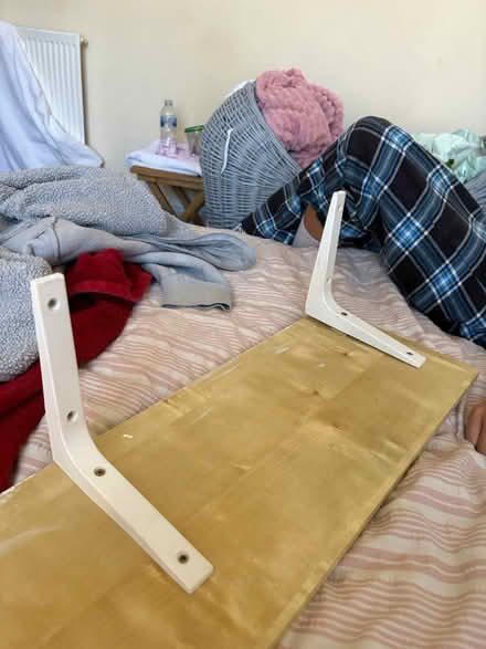 Photo of free Wooden wall shelf (Forest Gate E7) #1