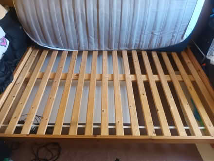 Photo of free Double bed and mattress (Stockwell SW9) #1