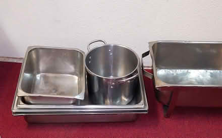 Photo of free Large Chaffing Pans (No Lids) (94015) #2
