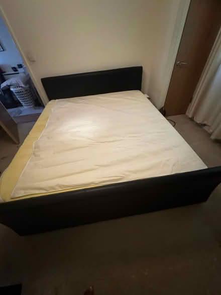 Photo of free Super King Bed Frame + Mattress (Purley CR8) #1