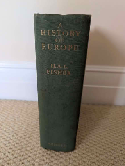 Photo of free Book: "A History of Europe" (IQ Winnersh RG41) #1