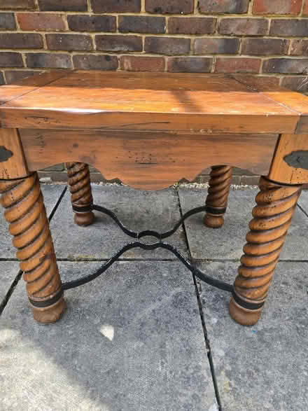 Photo of free 2 x large rustic side tables (E2) #1