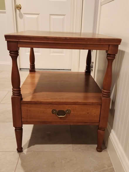 Photo of free End Table with Drawer (Hatfield) #1