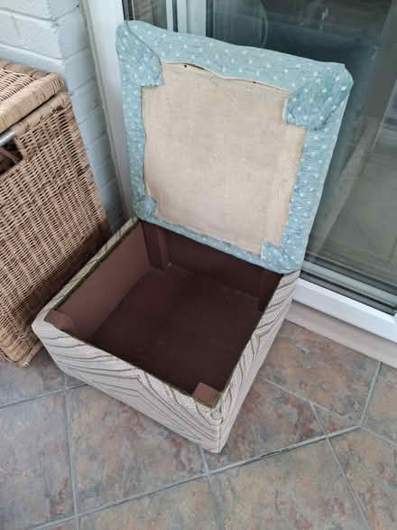 Photo of free Small Poufee box, cushion top (Nenagh) #2