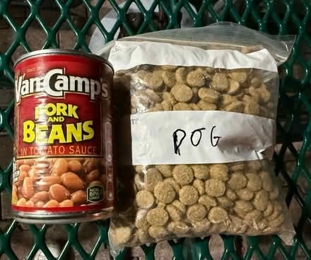 Photo of free Pork & beans & dried dog food (1075 Valencia Avenue) #1