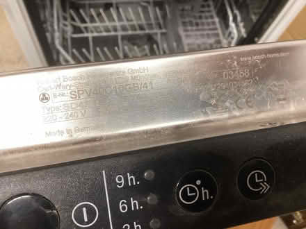 Photo of free Bosch slimline dishwasher (Bristol Road SN14) #3