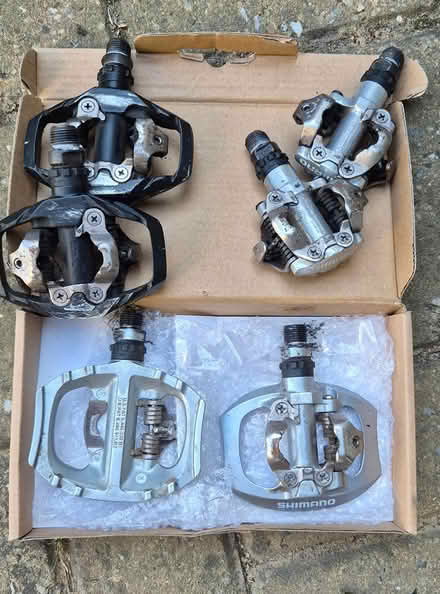 Photo of free Cycle clip in pedals (Wrestlingworth) #1
