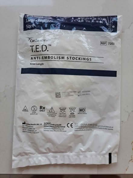 Photo of free Anti-embolism stockings (Heswall CH60) #1