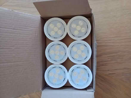 Photo of free Set of six GU 10 LED spotlights (Hastings TN34) #2