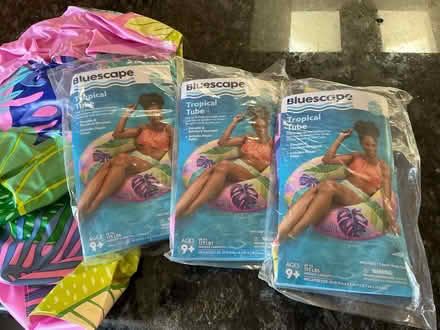 Photo of free 4 big kid/adult pool inner tubes (Los Altos, CA) #1