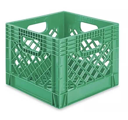 Photo of plastic milk crates (Washington, DC) #1