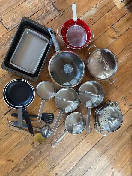Photo of free cooking set (Hollingdean BN1) #1