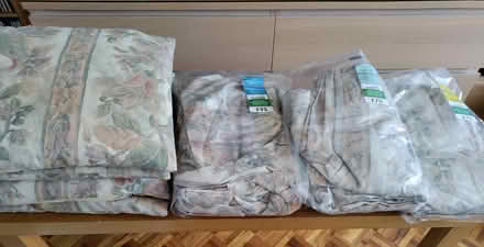 Photo of free Curtains and cushions (Bray SL6) #2