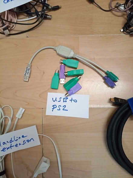 Photo of free Assorted cables (Boscombe BH5) #3