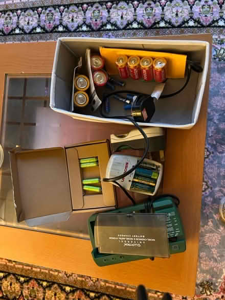 Photo of free Battery chargers and some batteries (Allenton Derby DE24) #1