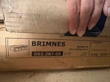 Photo of free IKEA BRIMNES bed (box 2&3) (Oxford OX3) #1